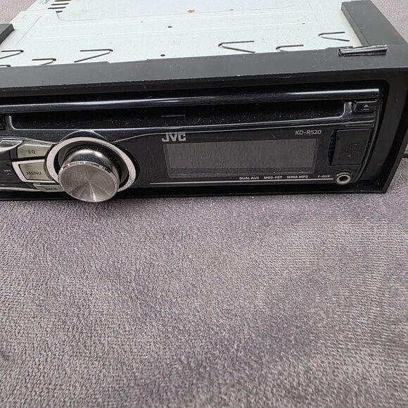 Vintage JVC KD-R520 CD Receiver Car Dash Stereo Radio OEM, Without Remote - Picture 8 of 9